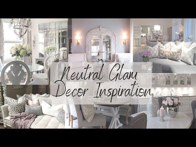 GLAM DECOR IDEAS & INSPIRATION | GLAM DECOR | RUSTIC GLAM | GLAM HOME DECORATING IDEAS