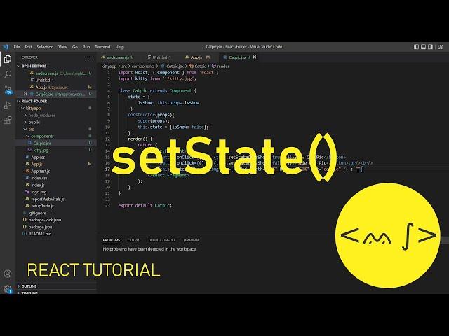 SetState Method - React Tutorial