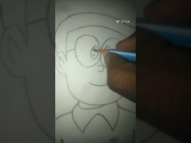 how to draw Nobita from doremon||esay drawing ideas for beginners||esay drawing ideas||neeraj art