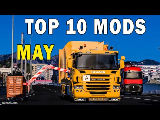 TOP 10 ETS2 MODS - MAY 2025 | Euro Truck Simulator 2 Mods