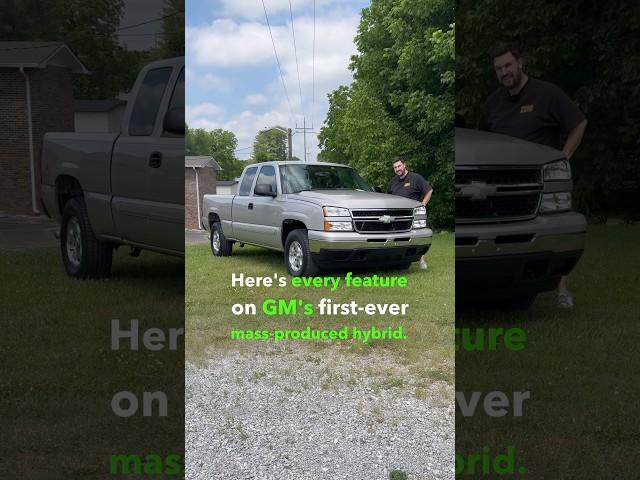GM’s First Hybrid Was A GMT800 Silverado… No, Seriously.