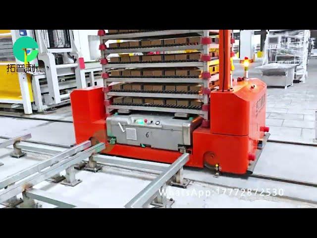 Customized Material Handling RGV Transport Cart,Safety Industrial Rail Transfer Trolleys