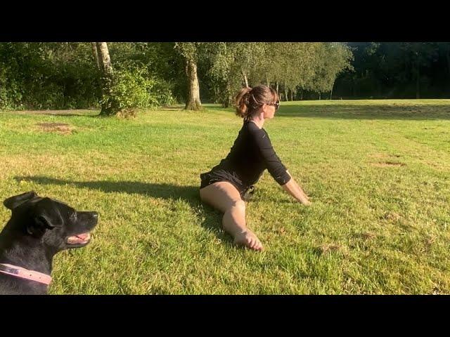 Splits in the park