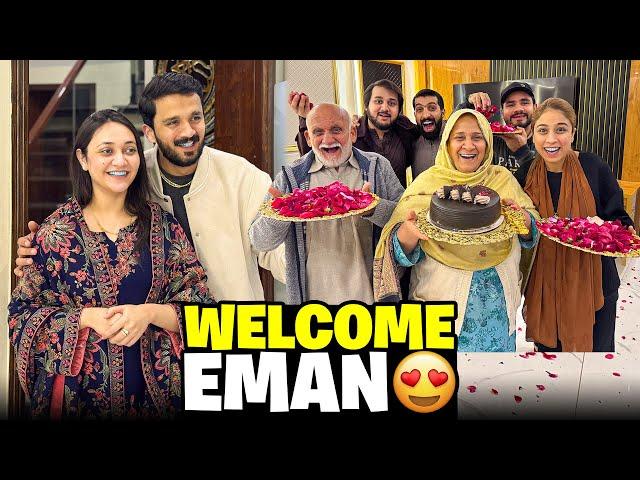 Finally Emaan is Back in the HouseWarm Welcome by Family