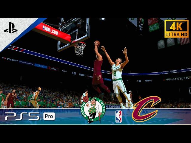 (PS5 Pro) NBA 2K25 | Celtics vs. Cavaliers - PS5 Pro [4K 60FPS] Gameplay