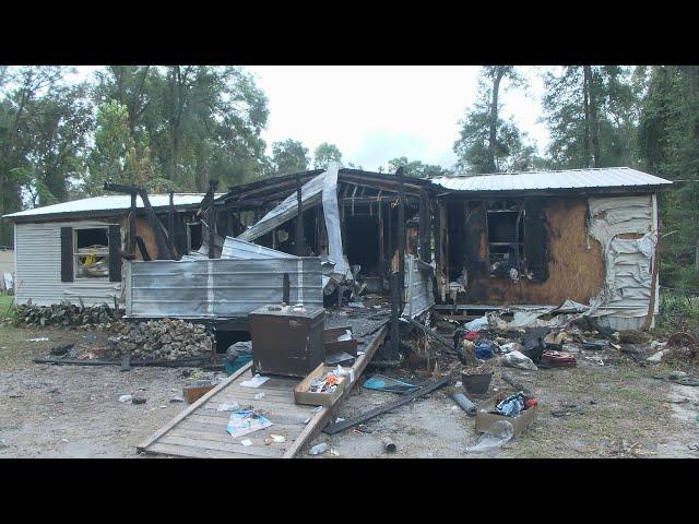 High Springs family lost their home after power was restored