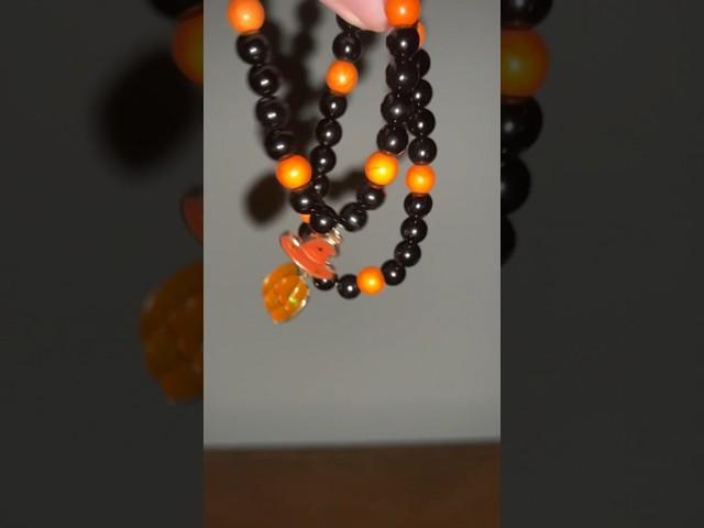 Pumpkin & hat #CapCut #bracelet #fyp