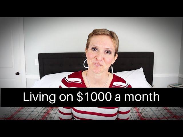 HOW TO LIVE ON $1000 A MONTH | EXTREME FRUGALITY TO SAVE FOR A HOUSE