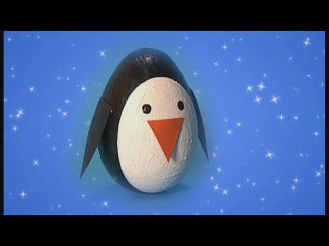 Mister Maker Christmas Make - How to Make a Wobbly Penguin