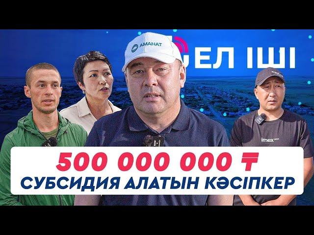 500 000 000 ₸ субсидия алатын кәсіпкер