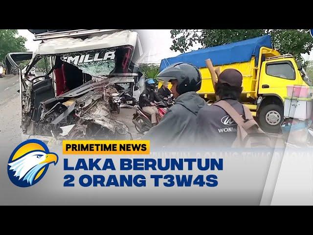 Gegara Patah AS, Tiga Truk Laka Beruntun di Banyumas [Primetime News]