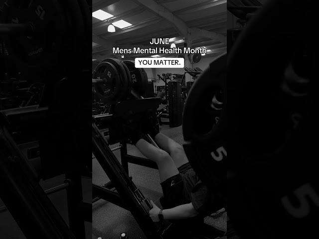 Don't be afraid to reach out to someone. Don't suffer alone. #mentalhealthawareness #gym