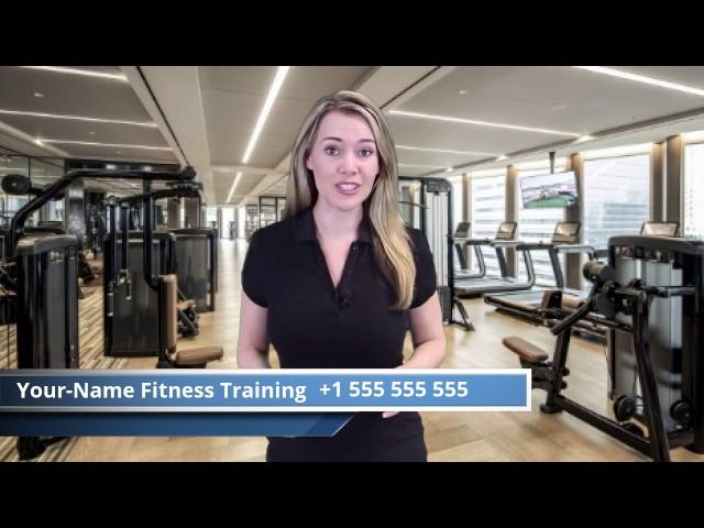 Fitness Trainer Commercial - Affordable Professional Videos