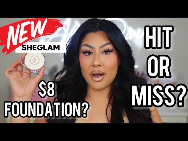 NEW!! SHEGLAM SKINFLUENCER FOUNDATION BALM *TRY ON AND REVIEW* Alma Rivera Beauty