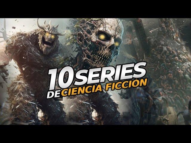 TOP 10 SERIES de CIENCIA FICCIÓN y FANTASIA que debes ver en NETFLIX, MAX y más!!