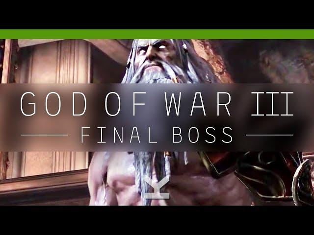 God of War III - Final Boss - Zeus