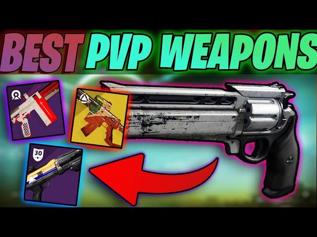 The TOP 8 PVP WEAPONS in The Final Shape And How To Get (META PVP Weapons Tier list 2024 Destiny 2)