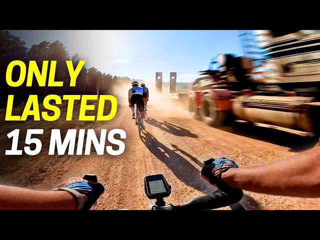 Trying to survive a PRO Gravel Race... RADL GRVL Race Recap