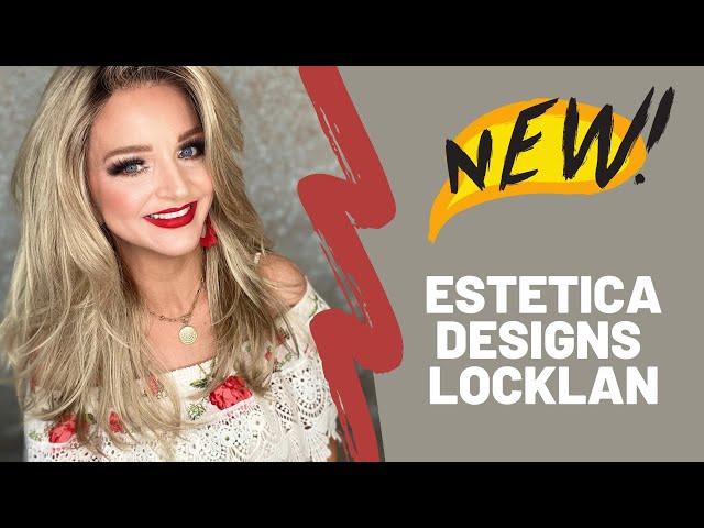 Wig Review of the BRAND NEW STYLE by ESTETICA DESIGNS! Locklan in RH1488RT8!