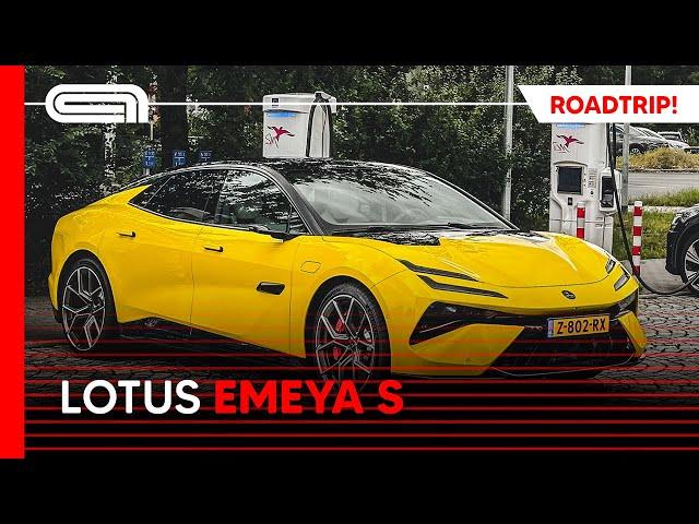 Lotus Emeya S: roadtrip met een 612 pk elektrische auto