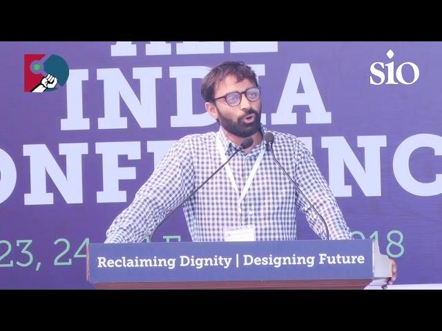 Thouseef Madikeri- Convener, SIO All India Conference 2018.