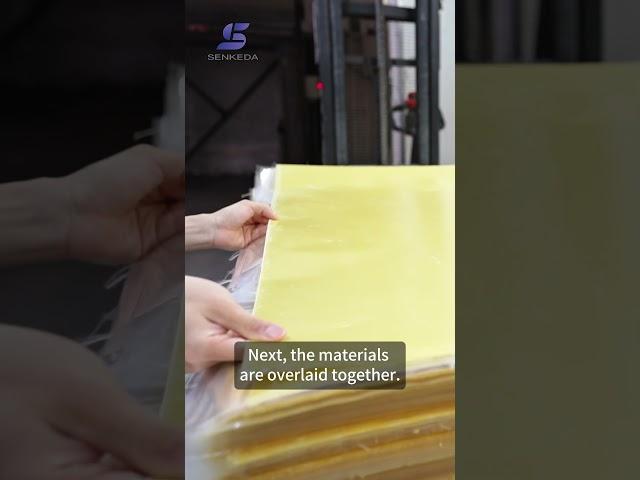 Let's get a closer look at the production process of the Epoxy Resin Fiber Board.  #manufacturing