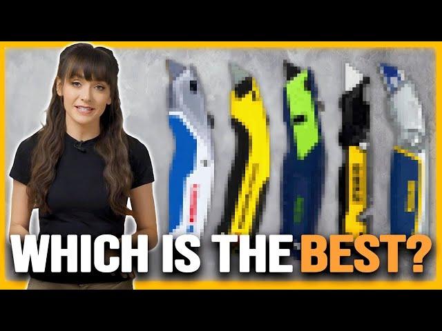 Which utility knife blade is the best? Testing 5 of the best blades on the market!
