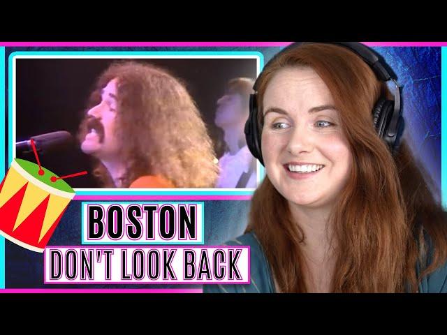 Vocal Coach reacts to Boston - Don't Look Back (Official Video)