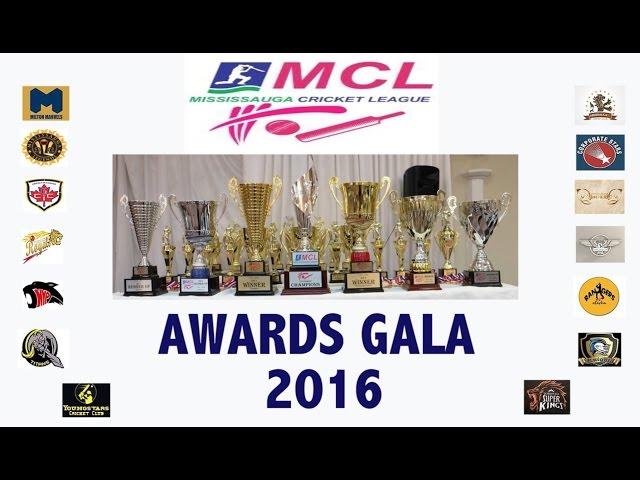 Highlights: Mississauga Cricket League 3rd Annual Awards Gala 2016