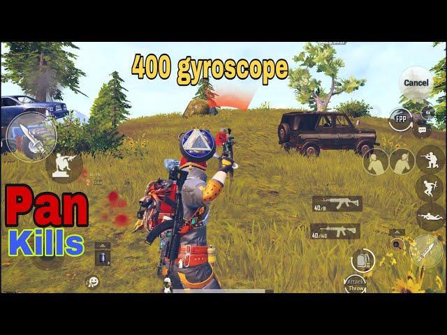 ipad air 4 2020 pubg mobile  gameplay l 5 finger gyroscope