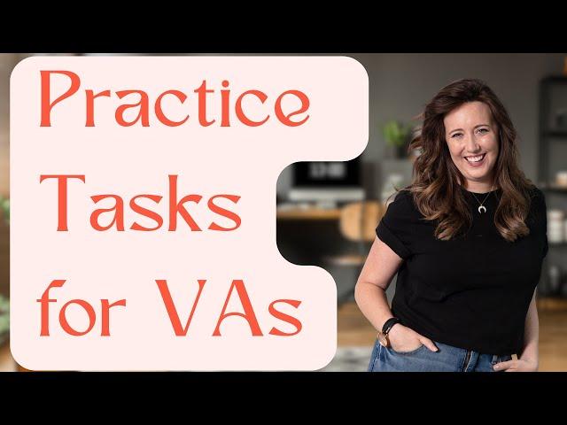 VA Practice Tasks | Calendar, Research, Travel | Free Training for Virtual Assistants