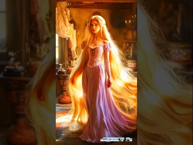 Watch #DisneyPrincess #Rapunzel Become a Folklore #Fairy Queen! #aiedits #aiediting