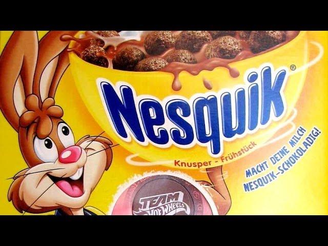 Nestlé Nesquick Breakfast Cereals & Hot Wheels CD