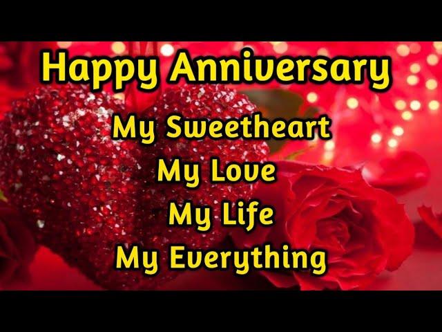 Happy Anniversary whatsapp status | Love Anniversary status | Happy anniversary to husband status