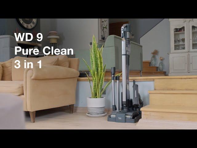 WD 9 Pure Clean 3 in 1 Islak Kuru Dikey Şarjlı Süpürge | Fakir Hausgeräte