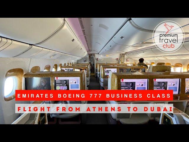 Emirates Boeing 777-300ER new business class: Athens to Dubai (still competitive in 2023?)