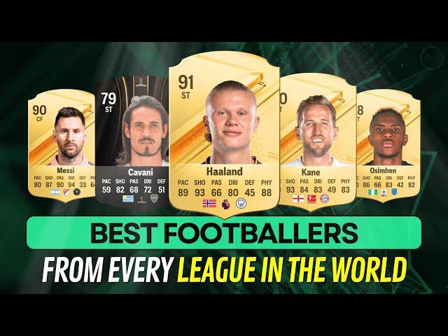 Best Footballers From Every League In The World  ft. Messi, De Bruyne, Haaland, Ronaldo ...