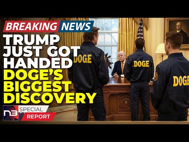 BREAKING: Things at DOGE Just Got REAL After What Elon's Crew Dropped on Trump's Desk