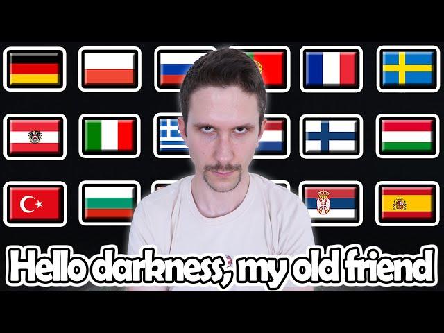 How To Say "HELLO DARKNESS, MY (OLD) FRIEND!" in 18 Different Languages