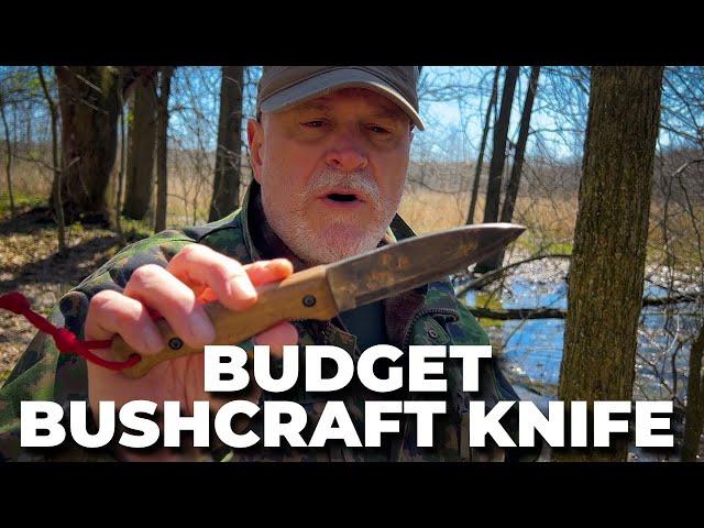 Best Budget Bushcraft Knife I've Found | BPS B1 Carbon Steel