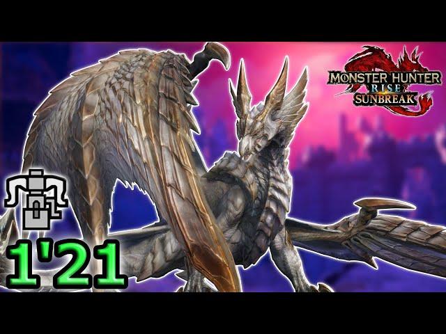 Primordial Malzeno Heavy Bowgun Solo 1:21 | MHR Sunbreak