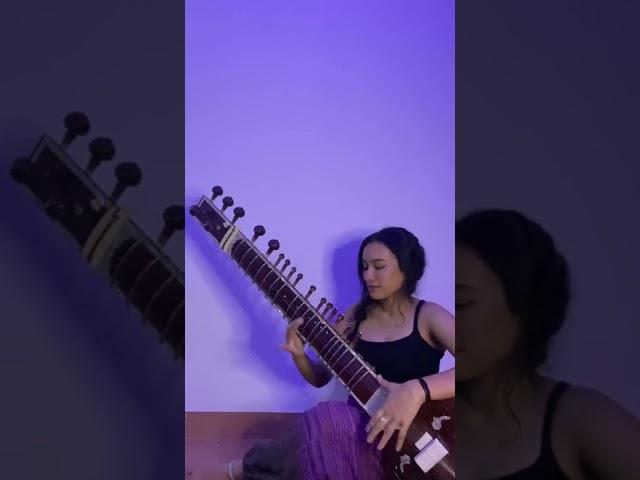 Ami je tomar on sitar | Nandita Acharya