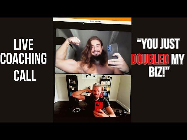 Sales Training//I DOUBLED Abris Babicz Fitness Coaching Business!//Ben W Byrne