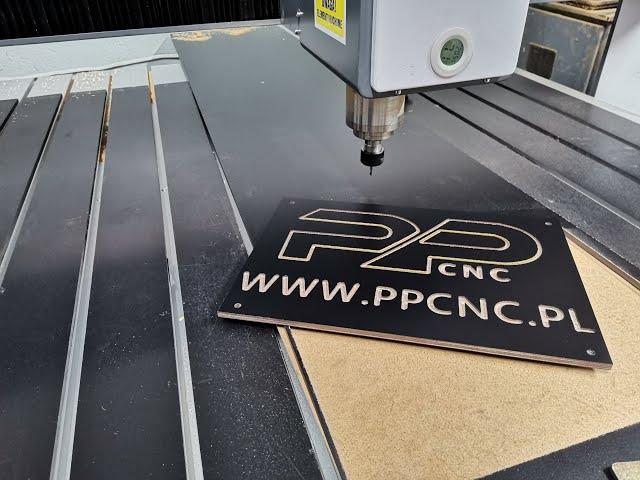 Frezarka CNC PP1212 frezowanie HPL 8mm. | www.ppcnc.eu