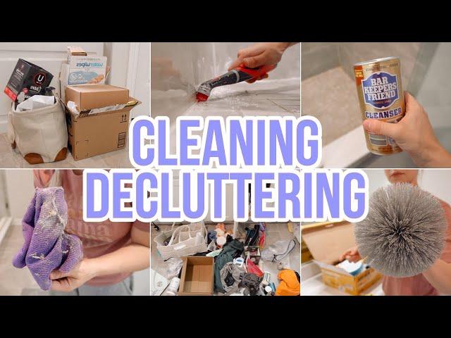 CLEAN DECLUTTER AND ORGANIZE // CLEAN WITH ME // STAY AT HOME MOM MOTIVATION // BECKY MOSS