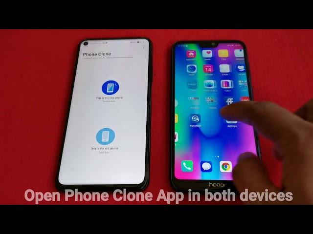 Phone Clone App in Huawei and Honor Devices