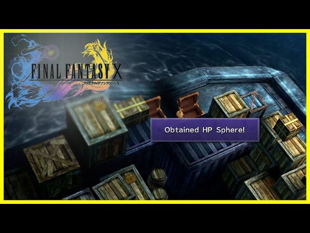 Final Fantasy X Walkthrough 10 - Luca, Early Stat Spheres