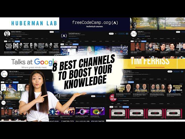 Discover the Best YouTube Learning Channels for Knowledge & Inspiration in 2023