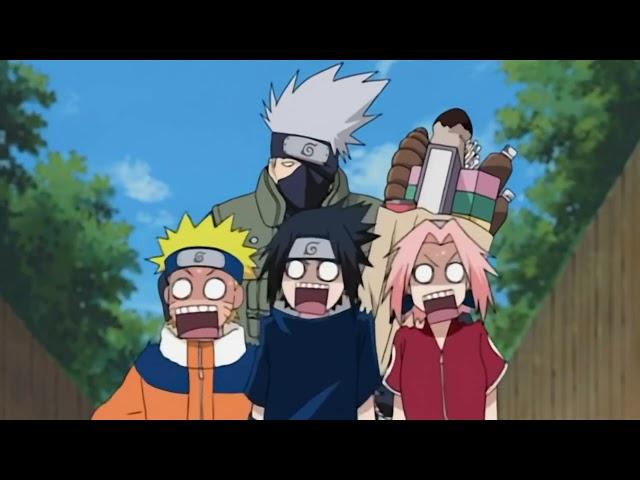 Funny moment | Opening Kakashi's mask | Naruto