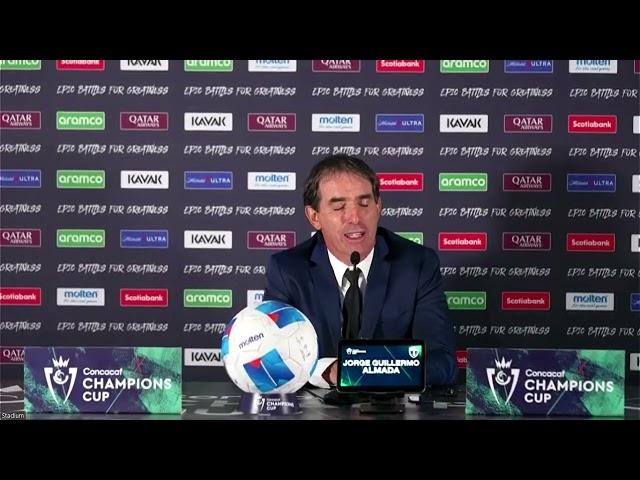 Guillermo Almada I Pachuca 3-0 Columbus Crew I Final Concachampions I Conferencia de prensa